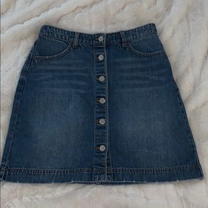 Jean skirt